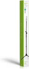 Nedis MPST10BK - Microfoonstandaard - Verstelbaar tot 195 cm - Zwart