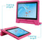 iMoshion Tablet Hoes Kinderen Geschikt voor Lenovo Tab P10 / Tab M10 - iMoshion Kidsproof Backcover met handvat - Roze