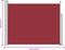 vidaXL - Tuinscherm - uittrekbaar - 140x500 - cm - rood