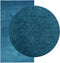 vidaXL - Vloerkleed - OVIEDO - laagpolig - 80x150 - cm - turquoise