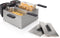 Princess 183123 - Dubbele Frituurpan - 2 x 3 liter - Koude Zone - 3600W - RVS