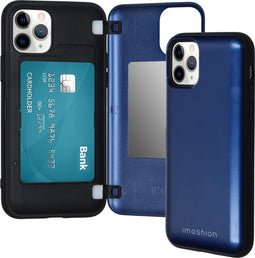 iMoshion Hoesje Geschikt voor iPhone 11 Pro Hoesje Met Pasjeshouder - iMoshion Backcover met pashouder - Donkerblauw