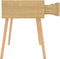 vidaXL - Nachtkastjes - 2 - st - 40x40x56 - cm - bewerkt - hout - sonoma - eikenkleurig