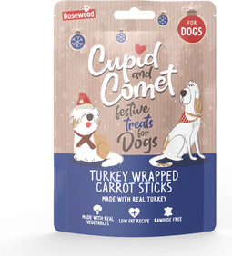 Cupid & Comet Turkey Wrapped Carrot Twists Kalkoen / Wortel