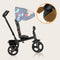 Lionelo Haari - Driewieler 2in1 - Draaibare Zitting - Rubberen Wielen - Groeit Mee - Blauw