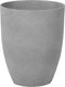 CROTON - Bloempot set van 2 - Grijs - 35 cm - Stenenmix