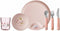 Mepal Mio kinderservies set Little Dutch - 6-delig - Kraamcadeau - Kinderservies - Flowers & Butterflies
