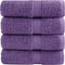 vidaXL - Gastendoekjes - SOLUND - 4 - st - 600 - g/m² - 30x30 - cm - paars