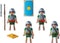 PLAYMOBIL Asterix - Romeinse troepen - 4 figuren met schilden en zwaarden (70934)