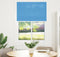 vidaXL - Plissé - rolgordijn - 100x100 - cm - stofbreedte - 99,4cm - polyester - blauw