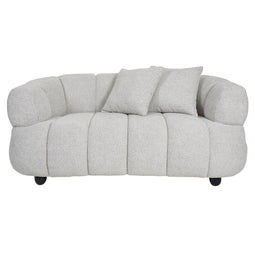 Home67 Bank Rocco Beige - 3 zits