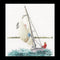 Thea Gouverneur - Borduurpakket met telpatroon - 3091A - Voorgesorteerde DMC Garens - Zeilen - Aida - 16 cm x 17 cm - DIY Kit