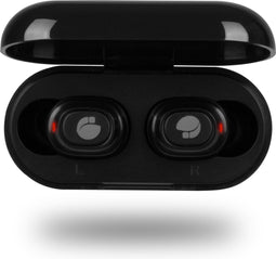 NGS Artica Lodge - Volledig Draadloze Oordopjes - 15 Uur Batterij - Zwart