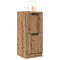 vidaXL - Dressoir - 30x30x70 - cm - bewerkt - hout - artisanaal - eikenkleur