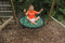 B-Play Nestschommel Groen Ø100 cm PP touwen