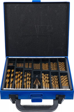 BGS technic Twist & Step Drill Set - Boorbitjes - DIN 338 - 1,0 t/m 10,0 mm (set van 15)
