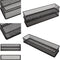 Mesh Lade Organizer en Plank Opbergbakjes - Set van 2 (Zwart, 30x7.5x5 cm)