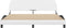 vidaXL - Bedframe - met - hoofdbord - kunstleer - wit - 180x200 - cm