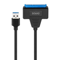 SAVIO AK-68 - Adapter USB-A 3.1 Gen 1 (M) - SATA (F) voor 2,5" schijven