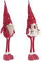 Decoratieve figuren DKD Home Decor Kerstmis Kabouter Polyester (22 x 10 x 73 cm) (2 Stuks)
