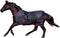 Kerbl RugBe Zero.1 - Regendeken - Waterdicht 3000 mm - Zwart/rood - 140 cm