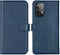 Selencia Galaxy A52(s) - Echt Lederen Bookcase - 3 Pashouders - Blauw