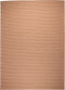 Zuiver Waves - Vloerkleed 170x240 - 100% wol gestreept - Zalmoranje