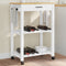 vidaXL - Keukentrolley - MONZA - 60x40x90 - cm - massief - grenenhout