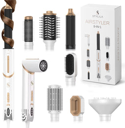 Stylila® 8-in-1 Airstyler - Multistyler - 110.000 RPM motor - Kleur: Wit
