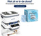 Samako PowerWave - Ultrasoon Reiniger - 1200 ml - Wit/Zwart