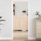 vidaXL - Draaideuren - louvredesign - 2-paar - 80x80 - cm - massief - grenenhout