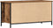 vidaXL - TV-Meubel - Oud - Hout - 100x40x50 - cm - Geprefabriceerd - Hout - en - Staal