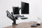 Gembird MA-DA3-02 - Bureaustandaard met monitorarm en notebookstandaard - Geschikt voor 32