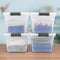 Juskys - Opbergbox 30 L - 4-Delig - Kunststof - Wit