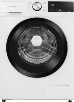 Wisberg WBWM1400A18WNB - Wasmachine - 8 kg - 1400 rpm - Wit