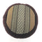 Meditatie yoga zafu kussen rond origineel thais design 40 cm Bruin