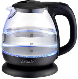 Maestro MR055 - Waterkoker 1L - 1100W - Automatische uitschakeling - Zwart