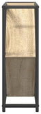 vidaXL - Wijnrek - Sonoma - Eik - 51x18x52,5 - cm - Gelaagd - Hout
