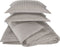 De Witte Lietaer Zygo - Dekbedovertrek Lits Jumeaux - Katoen Satijn 240 x 220 cm - Taupe