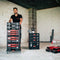 Qbrick System PRO Transport Platform - 506 x 325 x 140 mm - 4 Zwenkwielen - Zwart Kunststof