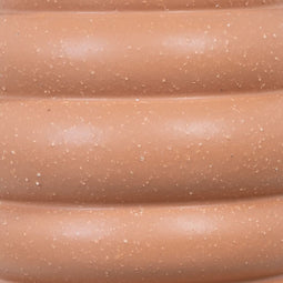 Vaas 18,5 x 18,5 x 20 cm Keramisch Oranje