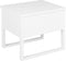 Beliani GIULIA - Bijzettafel - Wit - Dennenhout