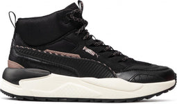 PUMA X-Ray 2 Square Mid WTR - Hoge sneakers - Unisex - Black/Rose Gold/Whisper White - Maat 45