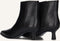 Unisa Lomas - Enkellaarsjes met rits - Kitten heel 6 cm - Zwart - Maat 39