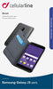 Cellular Line Samsung Galaxy J3 (2017) - Book Case - Kunstleer - Zwart