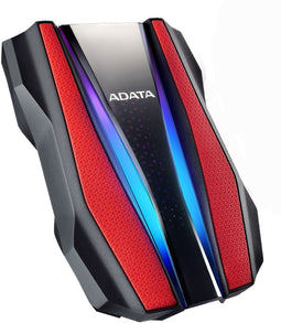 Adata HD770G - Externe HDD 1TB - USB 3.2 (Gen1, 5Gb/s) - Rood