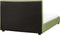 ROCHELLE - Bed opbergruimte - Groen - 140 x 200 cm - Polyester