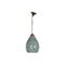 Plafondlamp Home ESPRIT Groen Hemelsblauw Metaal Kristal 25 W 23 x 23 x 66 cm (2 Stuks)