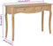 vidaXL - Wandtafel - met - 2 - lades - 110x35x76 - cm - massief - grenenhout