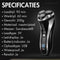 Sansbeauté® S1111 - 2-in-1 Scheerapparaat - Nat & Droog - Precisietrimmer - Waterproof